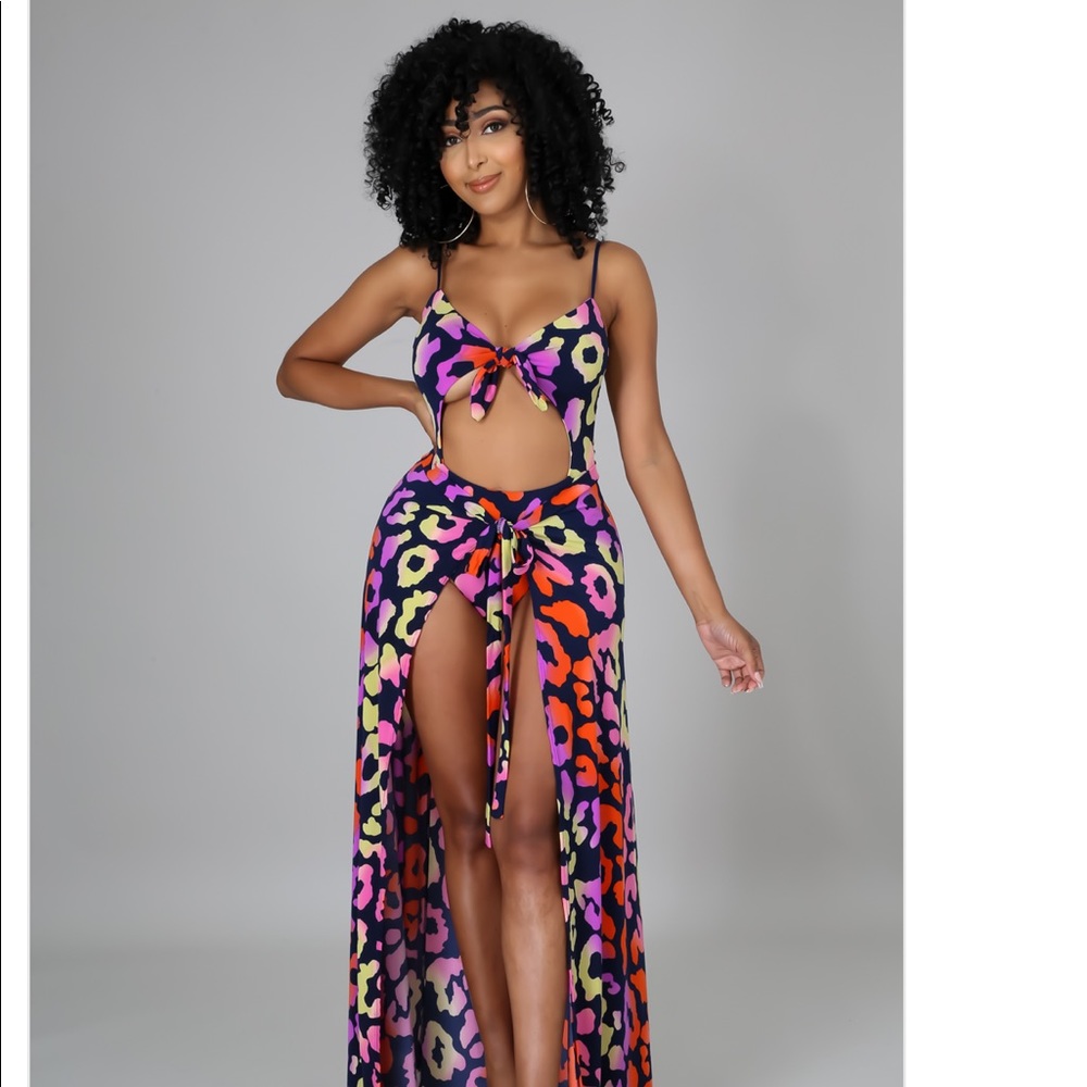 Two piece set Stretch bodysuit